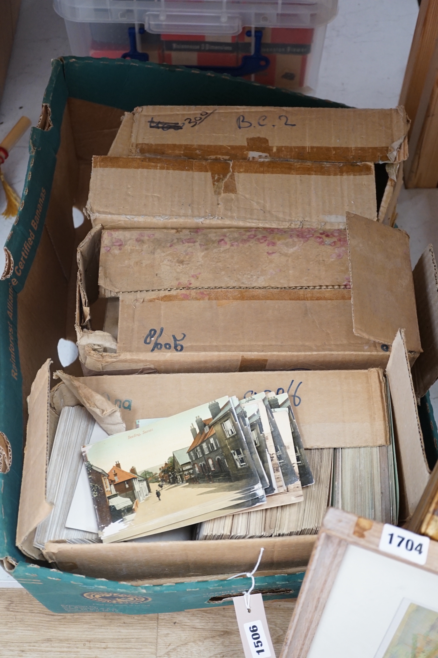 A collection of Sussex postcards, largely Brighton